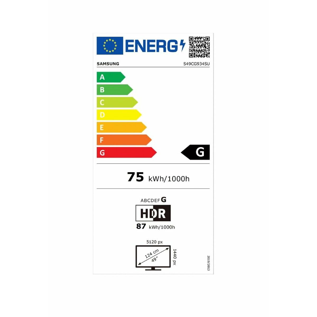 S49CG934SU/49" QD-OLED Gaming DQHD 32:9