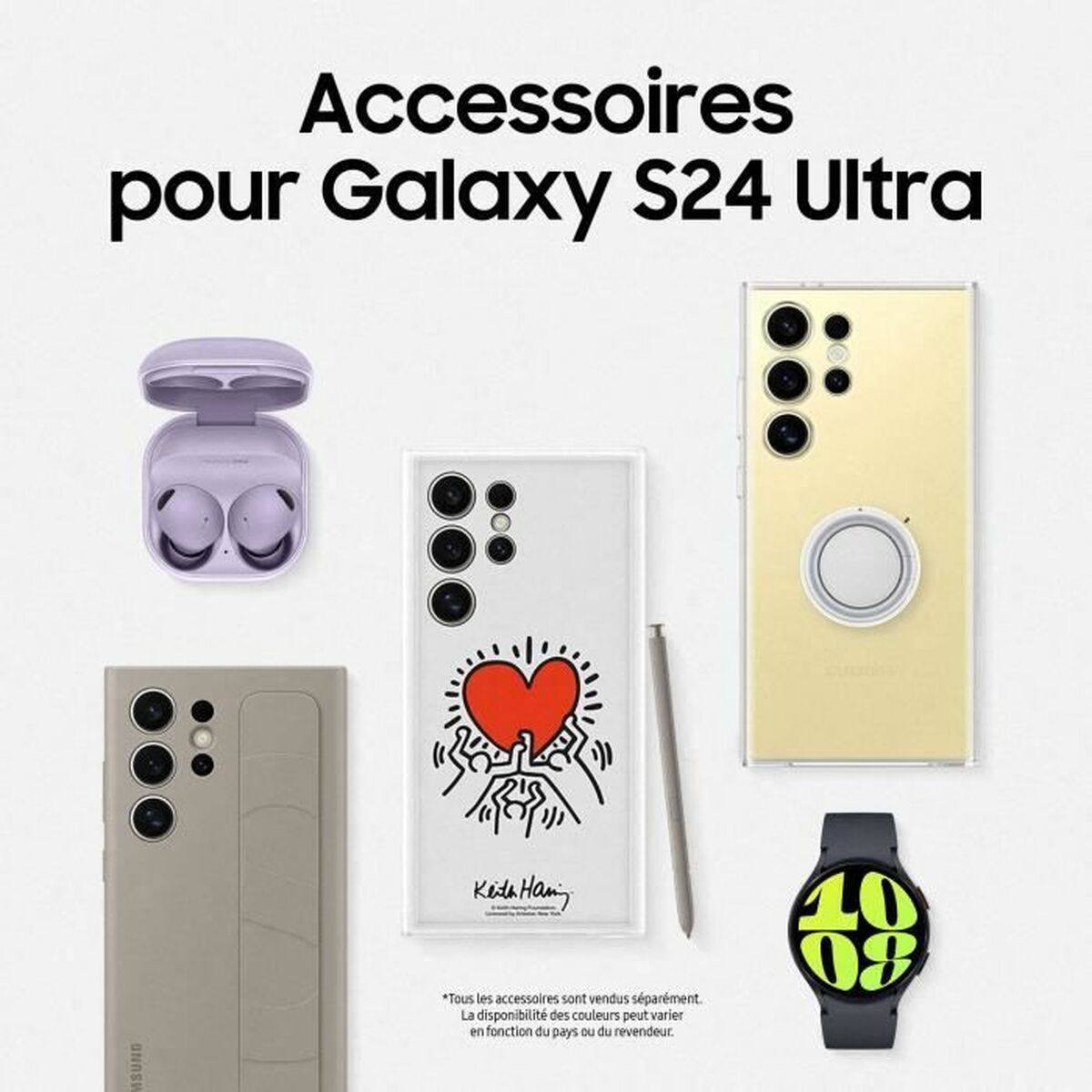 Samsung S928 Galaxy S24 Ultra (6.8", 256 Go, 12 Go RAM) Gris