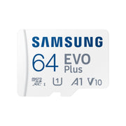 Micro SD EVO PLUS 2023 64GB+SD Adapter