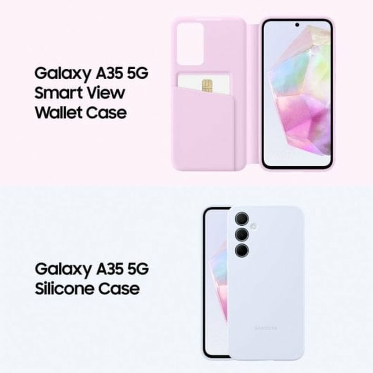 Samsung A356 Galaxy A35 5G (Double Sim - 6.6", 128 Go, 6 Go RAM) Rose