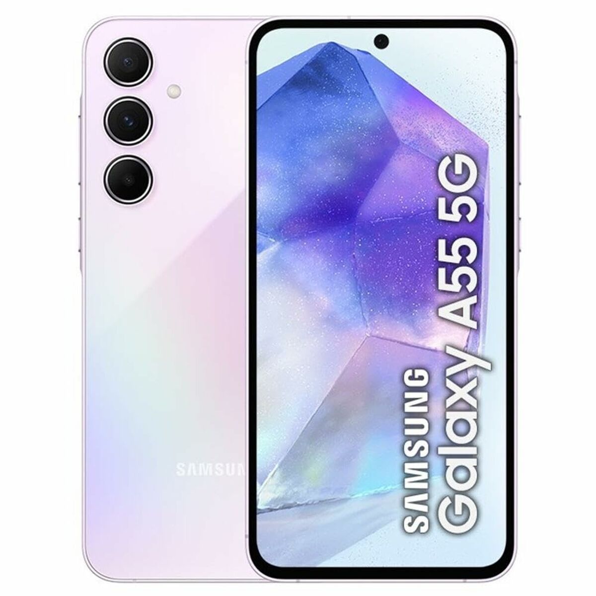 Samsung A556 Galaxy A55 5G (Double Sim - 6.6", 256 Go, 8 Go RAM) Rose