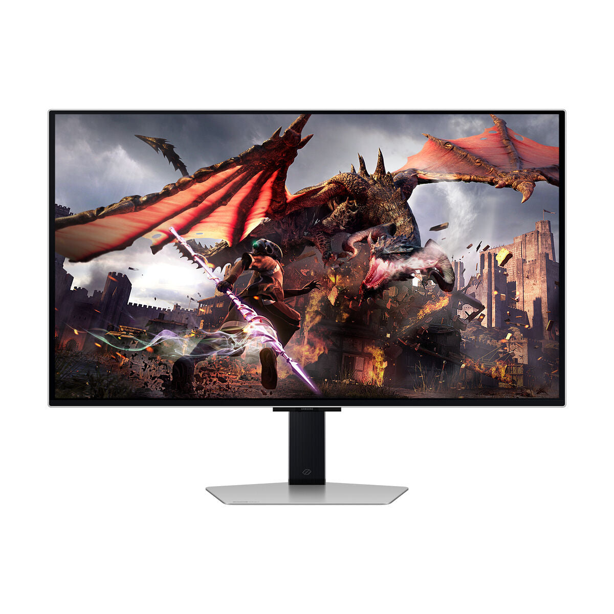 "Samsung G80SD écran plat de PC 81,3 cm (32"") 3840 x 2160 pixels 4K Ultra HD OLED Argent"