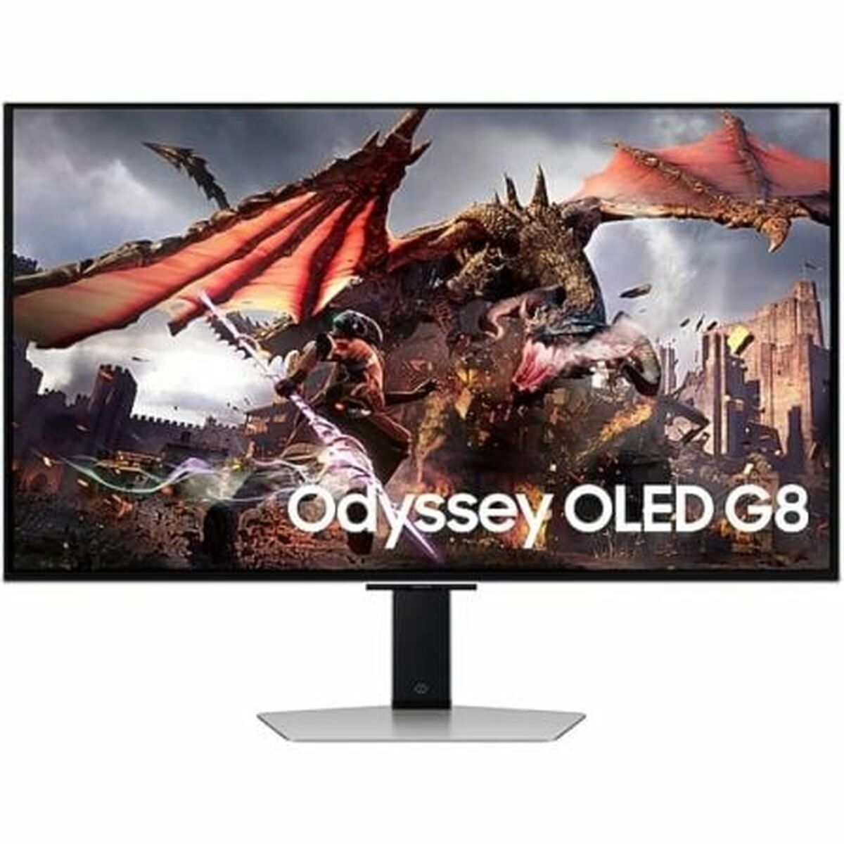 "Samsung G80SD écran plat de PC 81,3 cm (32"") 3840 x 2160 pixels 4K Ultra HD OLED Argent"