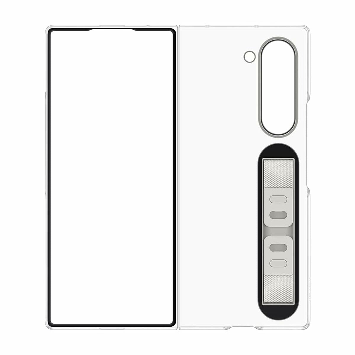 Samsung Fold6 Silicone Case White
