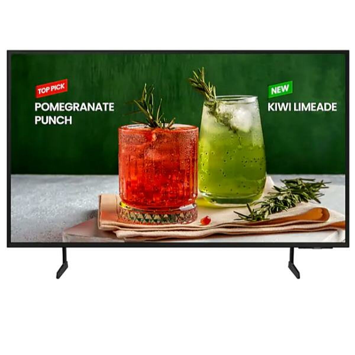 Samsung  43in, 16/7,250cd/m2, UHD, SOC Tizen + pied