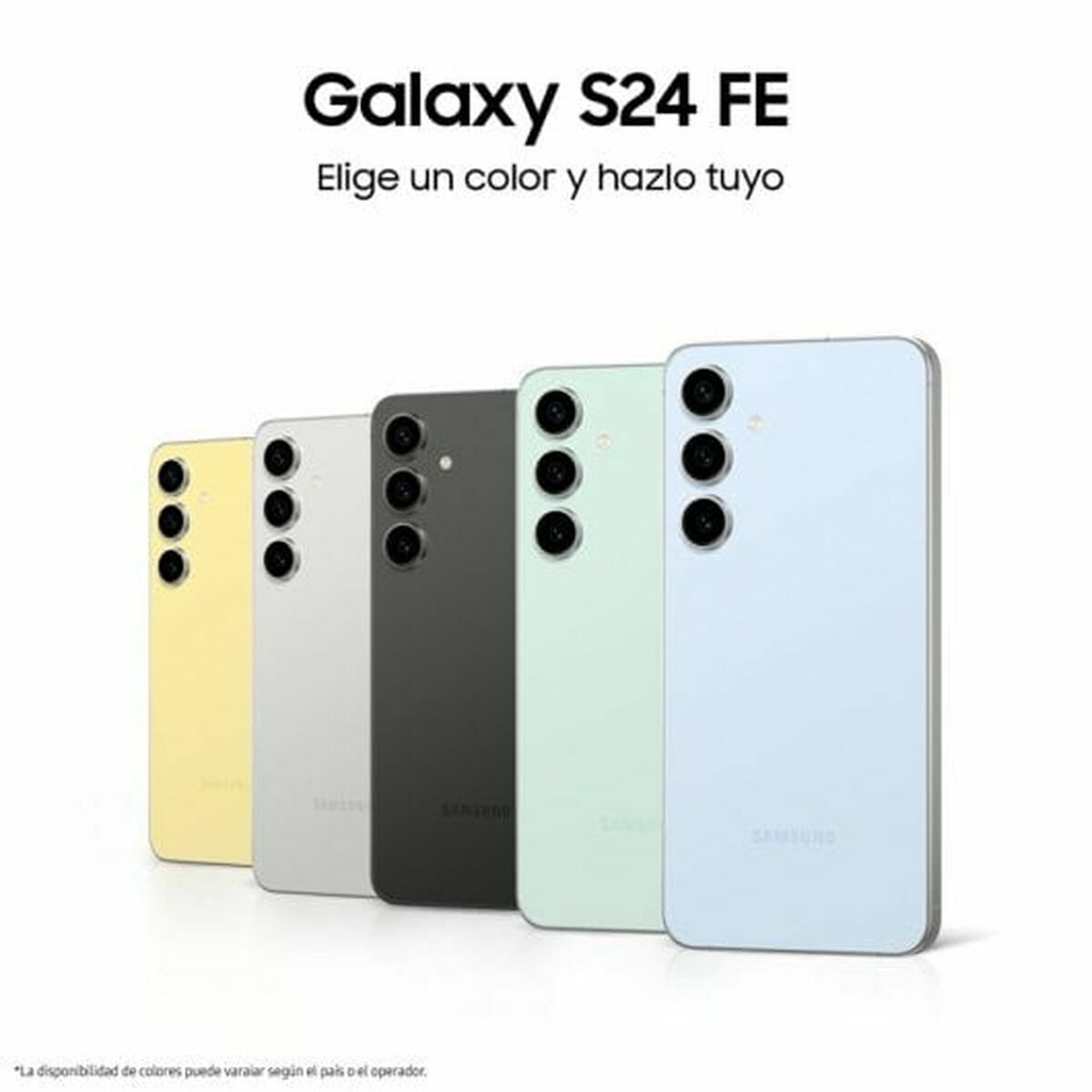 Samsung S721 Galaxy S24 FE 5G (6.7", 256 Go, 8 Go RAM) Vert d'eau