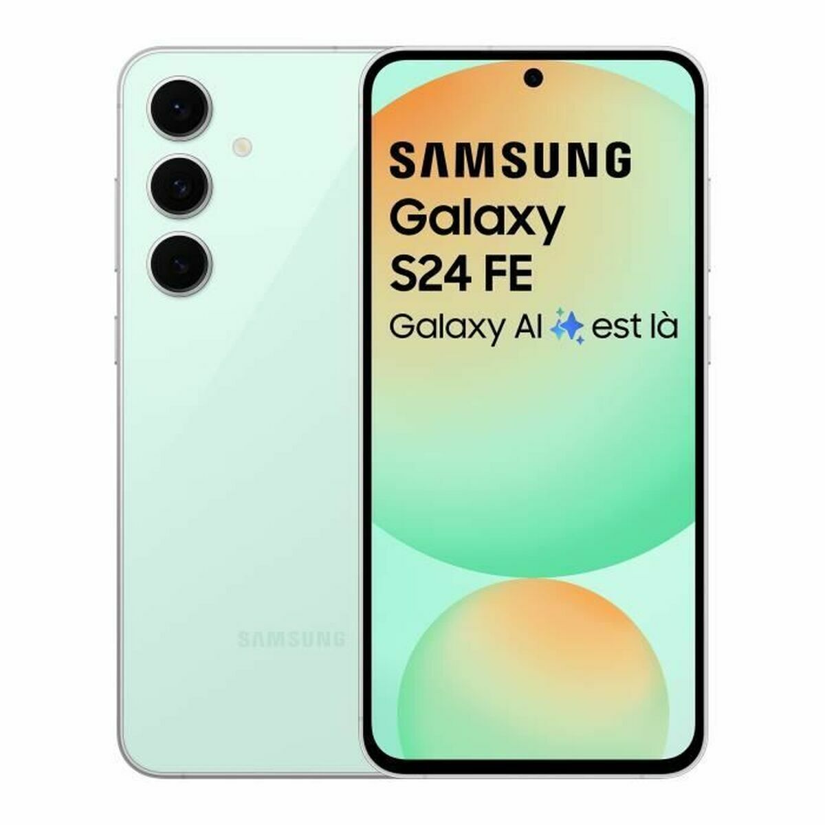 Samsung S721 Galaxy S24 FE 5G (6.7", 128 Go, 8 Go RAM) Vert d'eau