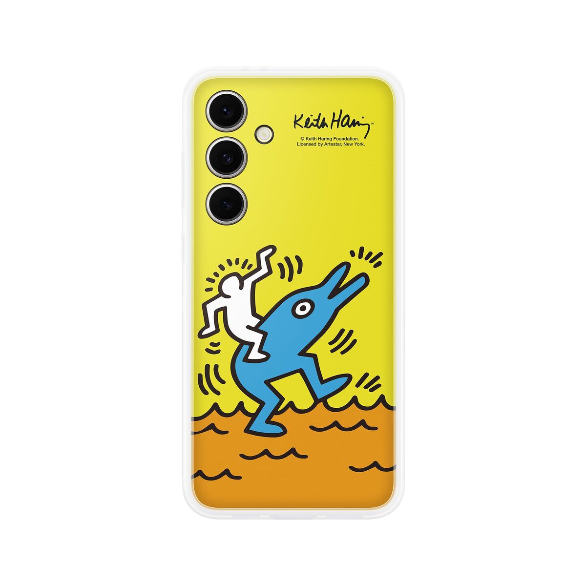 Samsung S24 FE Flipsuit Case Yellow