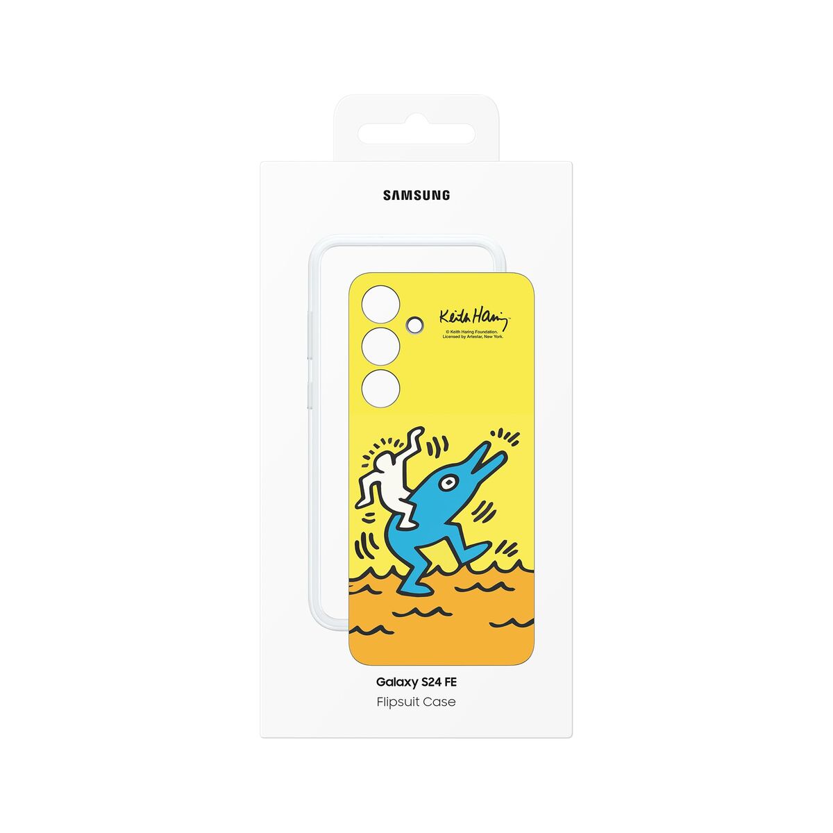 Samsung S24 FE Flipsuit Case Yellow