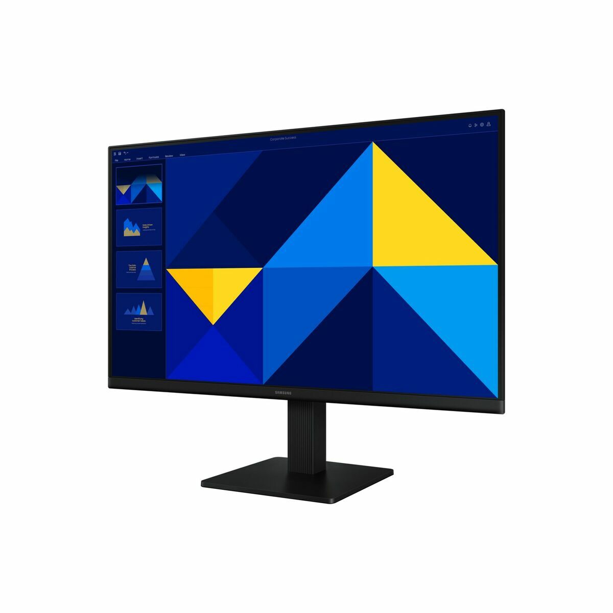 SAMSUNG LS24D300GAUXEN  écran LED - 24p - 1920 x 1080 Full HD (1080p) 100 Hz - IPS - 250 cd/m² - 1000:1 - 5 ms - HDMI, VGA - noir