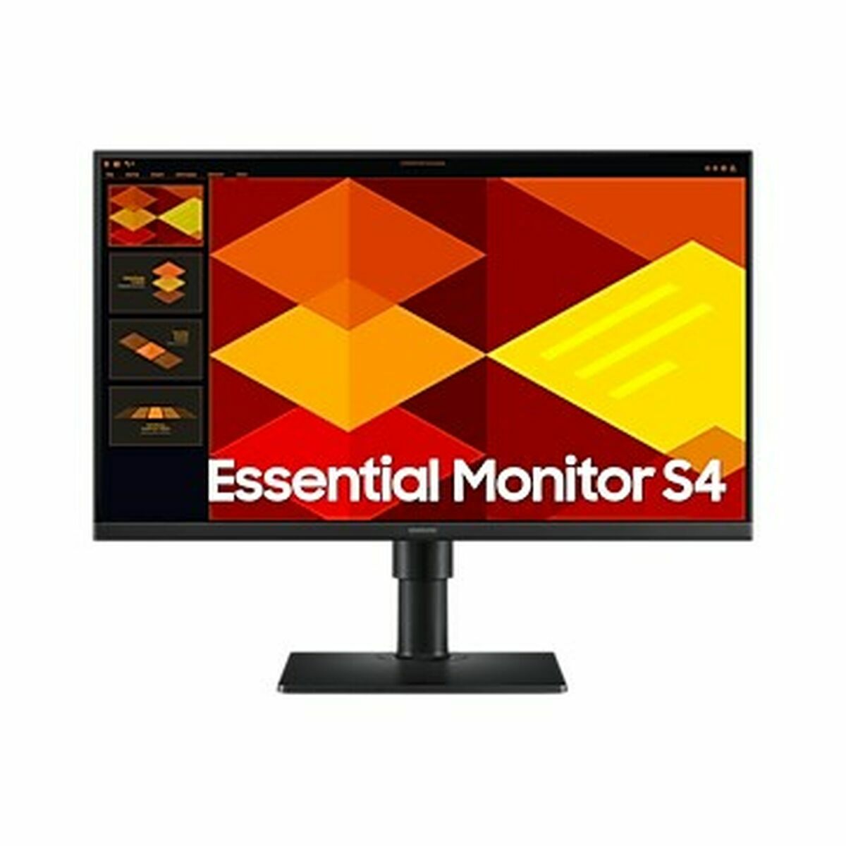 SAMSUNG LS24D400GAUXEN Ecran 24p - 1920x1080 Full HD 100 Hz - IPS - 250 cd/m2 - 1000:1 - 5 ms - 2xHDMI DP Ajustable