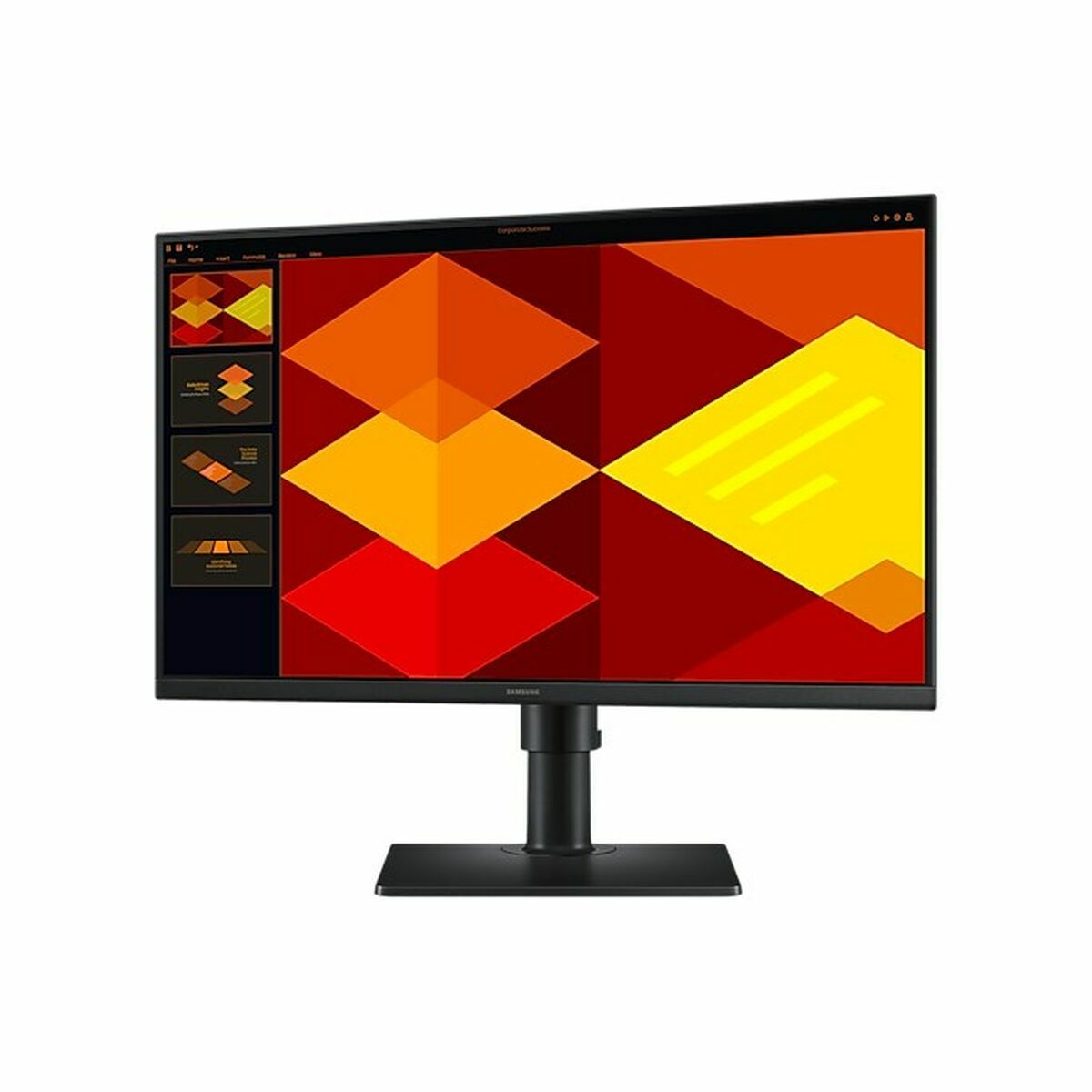 SAMSUNG LS24D400GAUXEN Ecran 24p - 1920x1080 Full HD 100 Hz - IPS - 250 cd/m2 - 1000:1 - 5 ms - 2xHDMI DP Ajustable