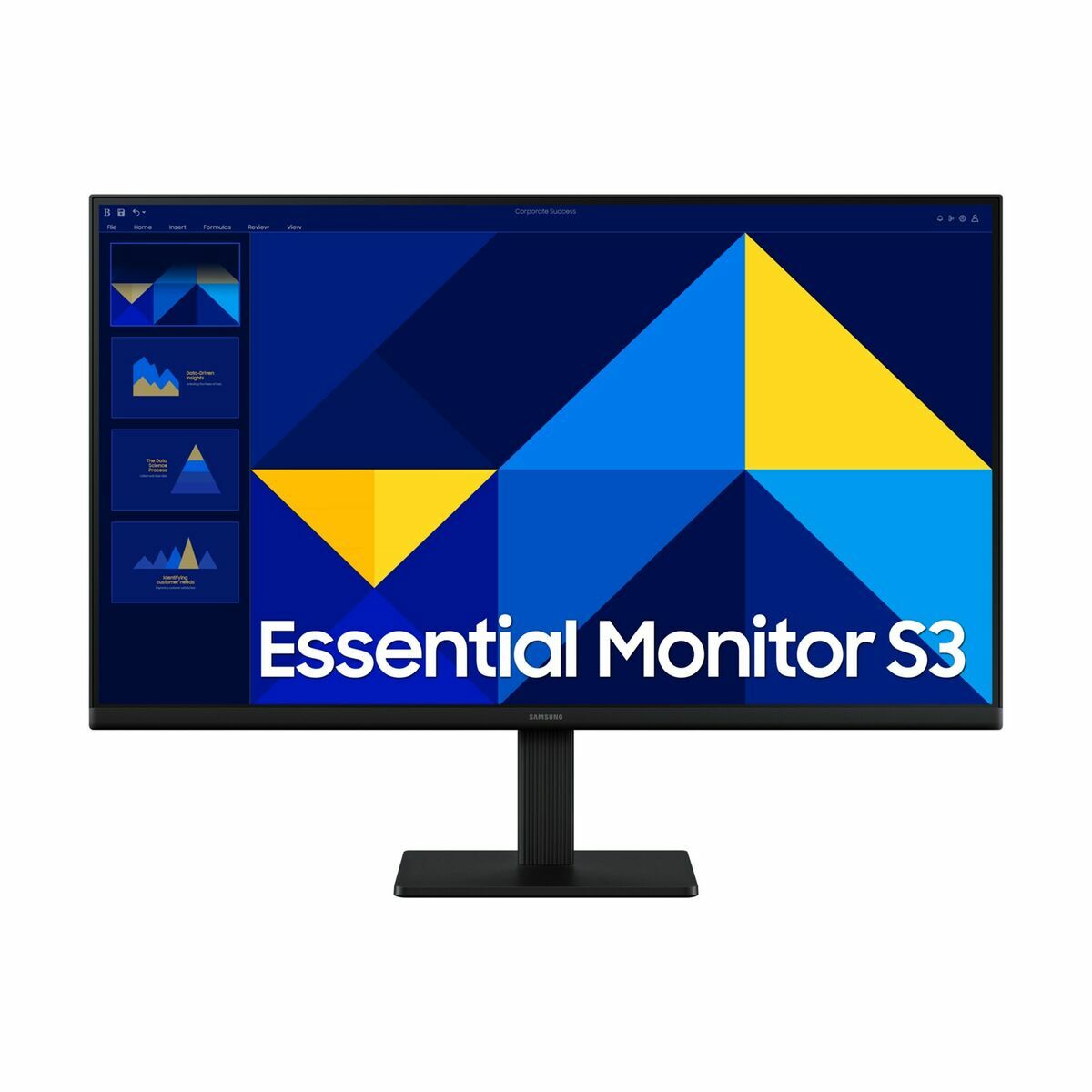 SAMSUNG LS27D300GAUXEN écran LED - 27p - 1920 x 1080 Full HD 1080p 100 Hz - IPS - 250 cd/m - 1000:1 - 5 ms - HDMI VGA - noir