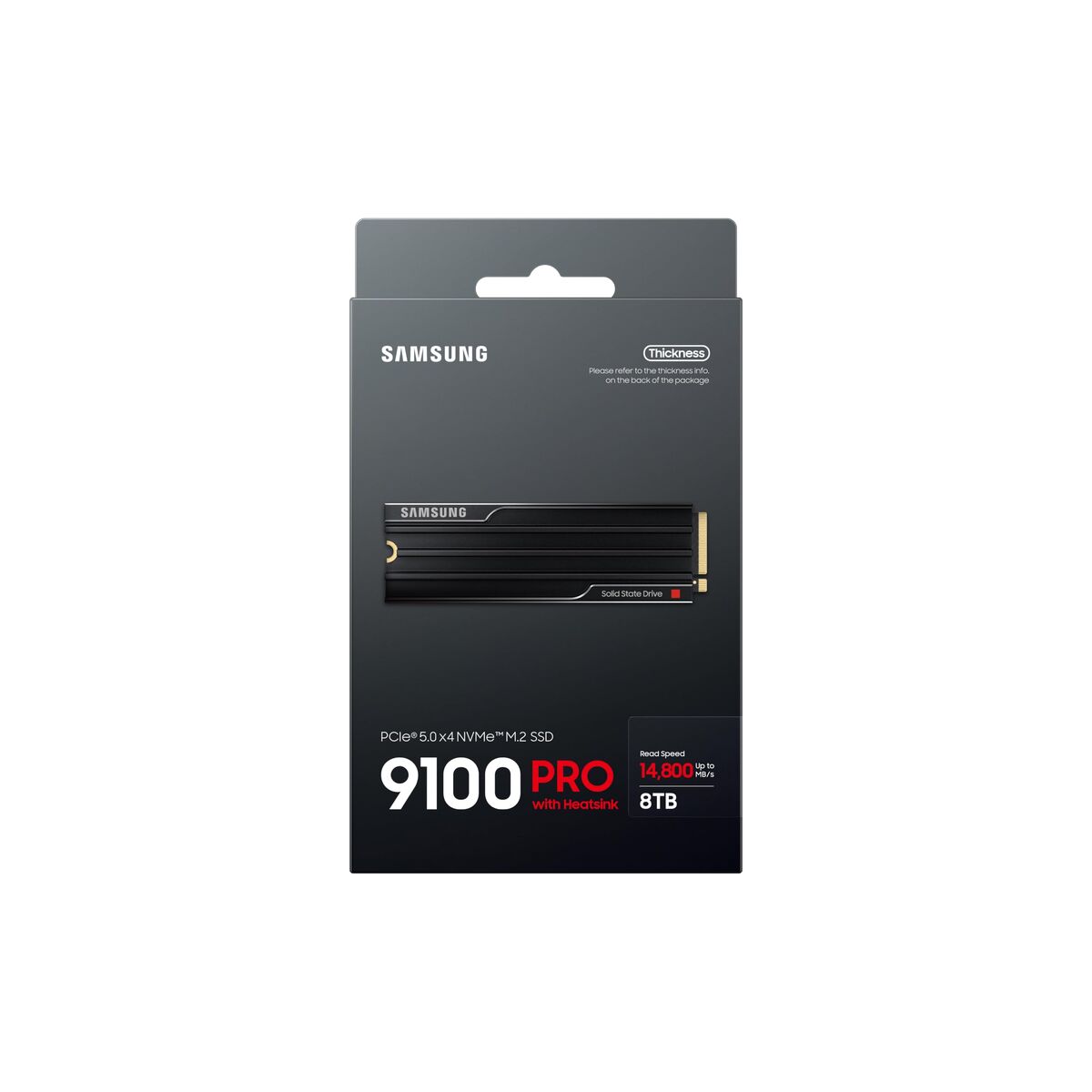 Samsung 9100 PRO 8TB with Heatsink