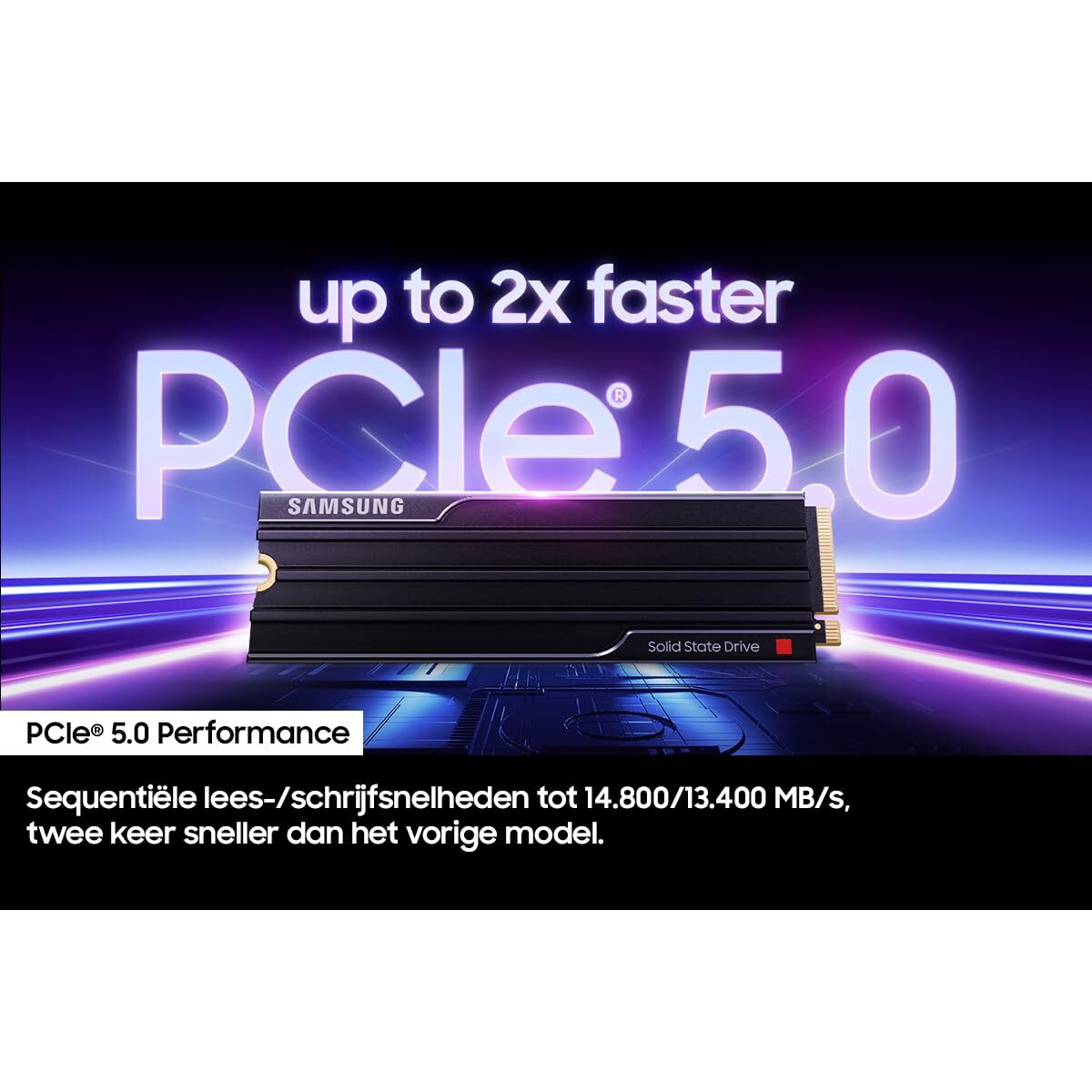 Samsung 9100 PRO 8TB with Heatsink
