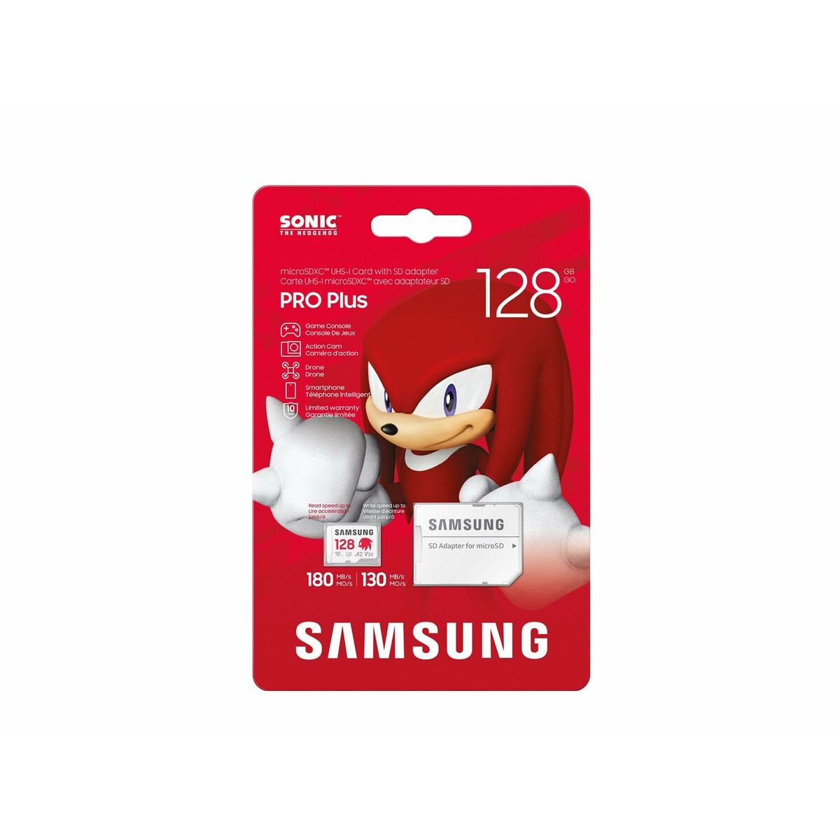 Samsung MB-MD128S MicroSDXC 128 Go UHS-I Classe 10 Carte Mémoire Flash