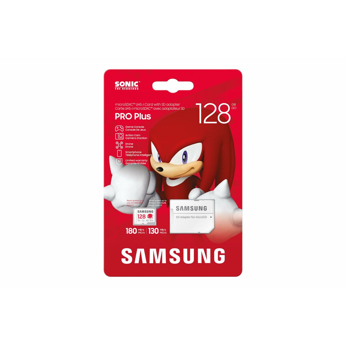 Samsung MB-MD128S MicroSDXC 128 Go UHS-I Classe 10 Carte Mémoire Flash