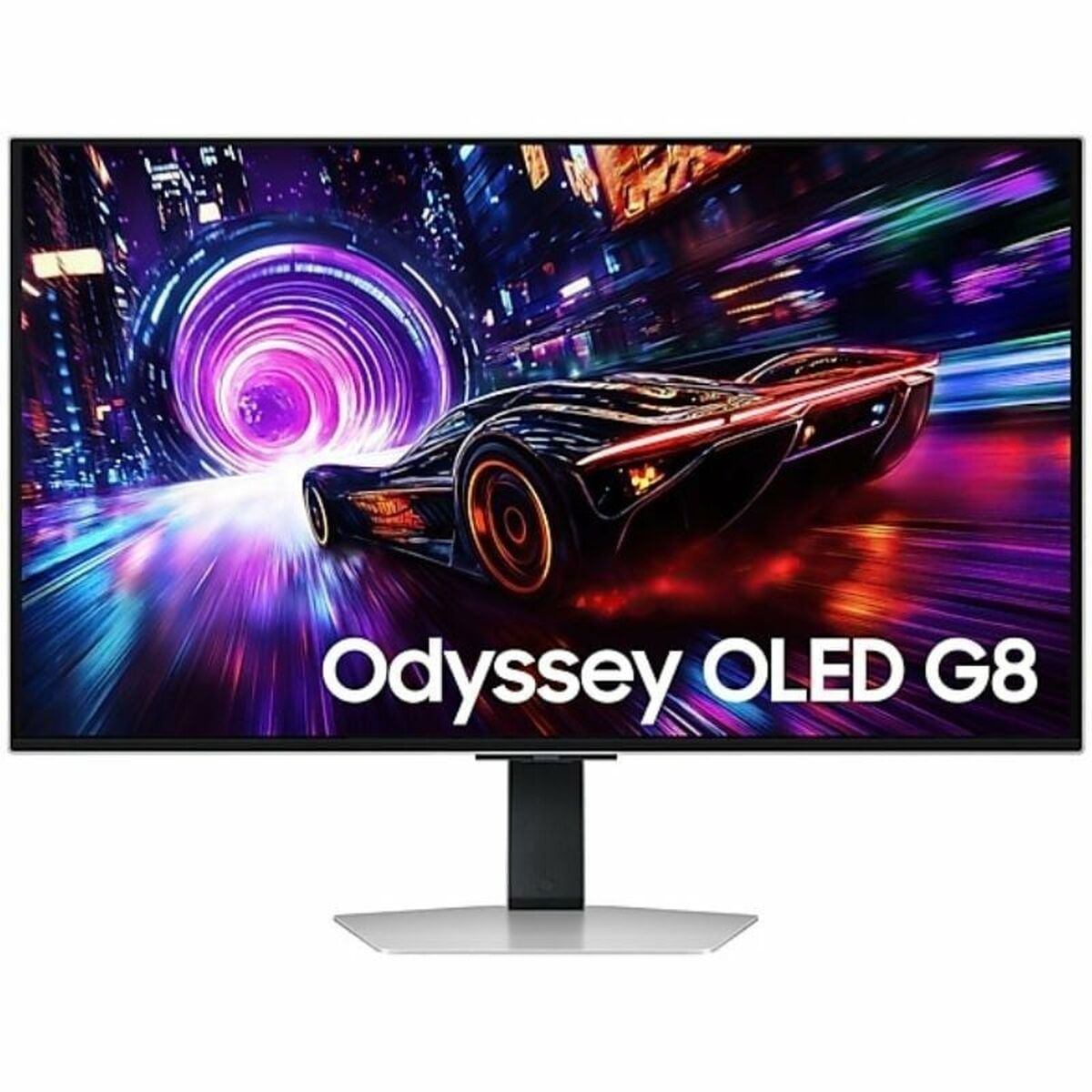 "Samsung G81SF écran plat de PC 81,3 cm (32"") 3840 x 2160 pixels 4K Ultra HD OLED Argent"