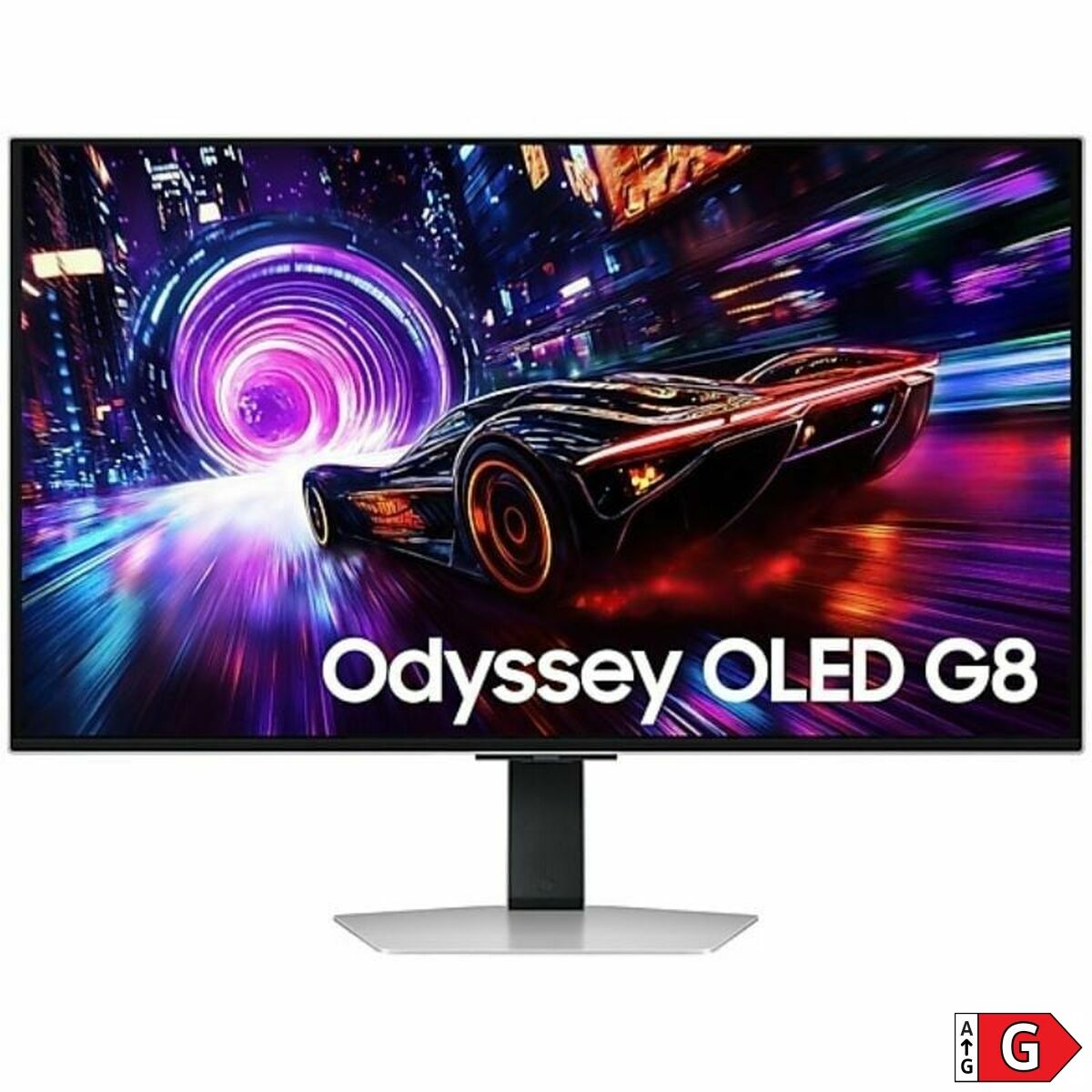 "Samsung G81SF écran plat de PC 81,3 cm (32"") 3840 x 2160 pixels 4K Ultra HD OLED Argent"