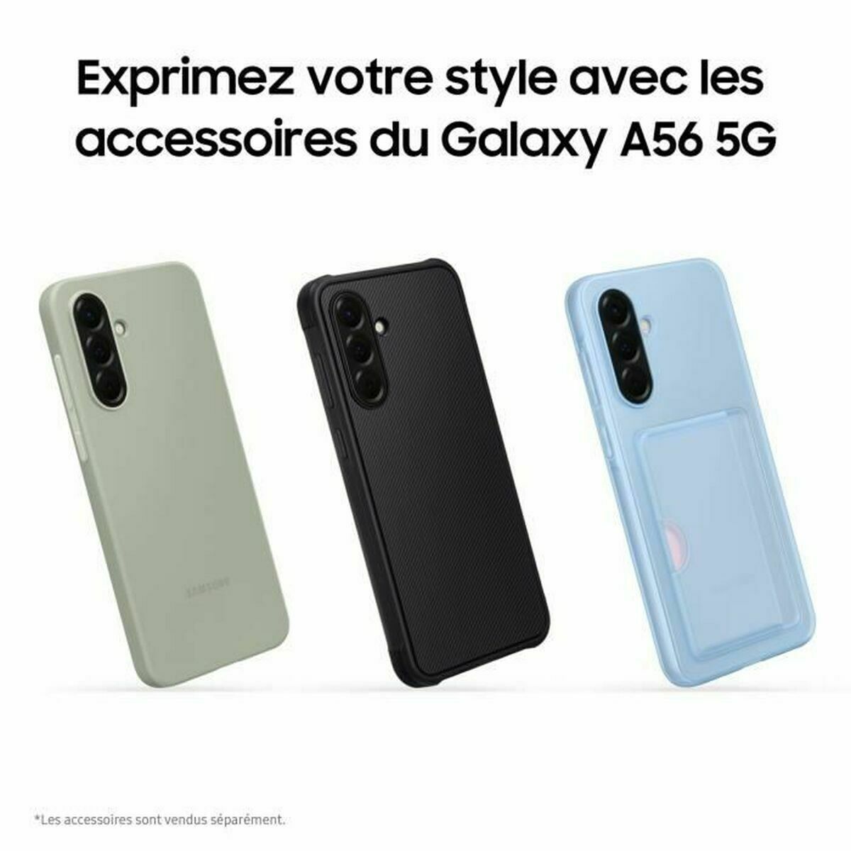 "Samsung Galaxy A56 17 cm (6.7"") Double SIM Android 15 5G USB Type-C 8 Go 128 Go 5000 mAh Olive"