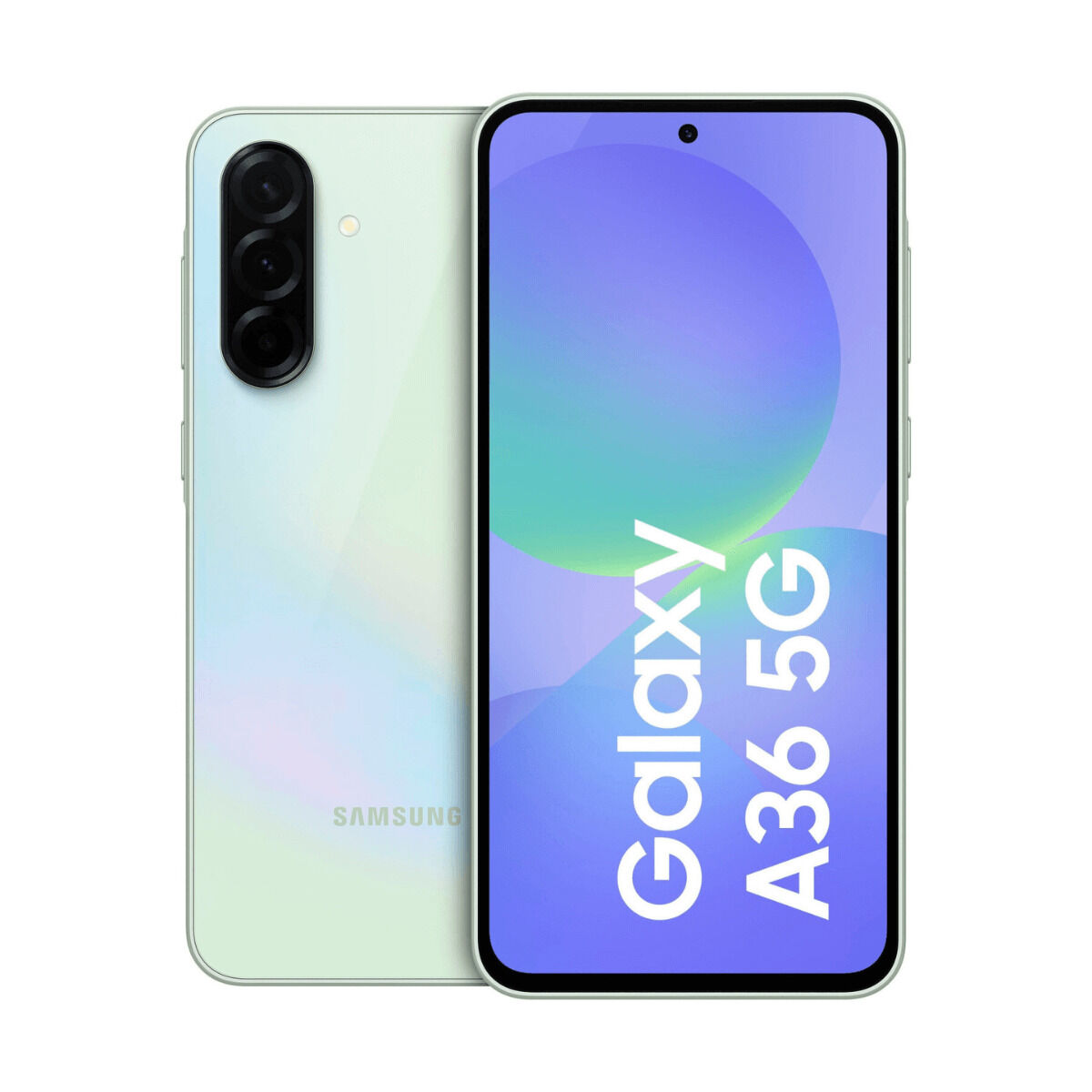 "Samsung Galaxy A36 5G 17 cm (6.7"") Double SIM Android 15 USB Type-C 8 Go 256 Go 5000 mAh Citron vert"