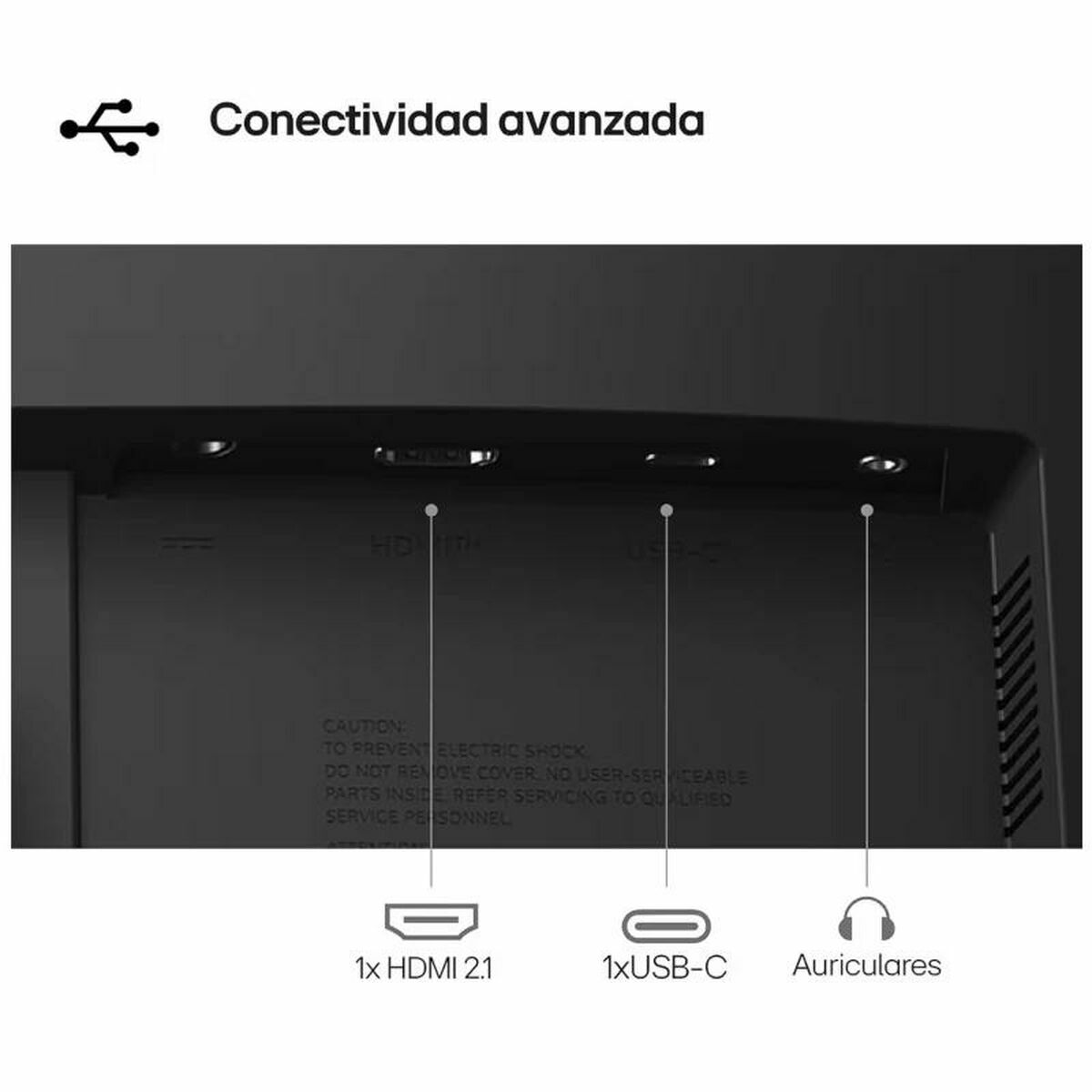 LG - Ecran LCD incurve - 24p 1920x1080 FHD 100 Hz - VA - 5 ms - Inclinable - Garantie 3 ans