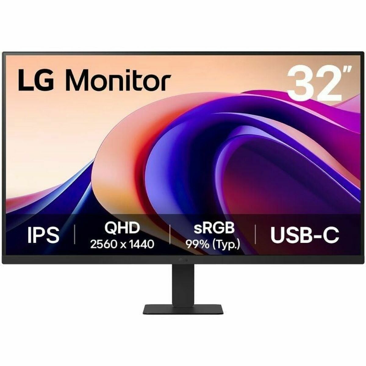 LG - Écran LED - 32p 2560x1440 QHD 100 Hz - IPS - 5 ms - Inclinable -  Garantie 3 ans