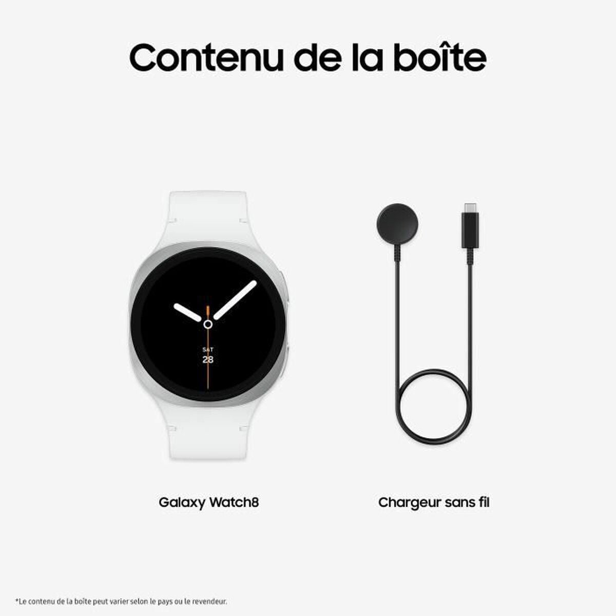 Galaxy Watch8 40M BT Argent