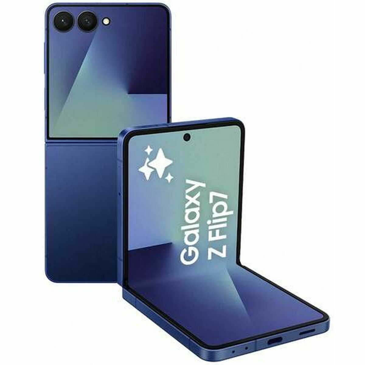 Samsung Galaxy Z Flip7 F766B 5G Double SIM 12 Go RAM 512 Go - Ombre Bleue