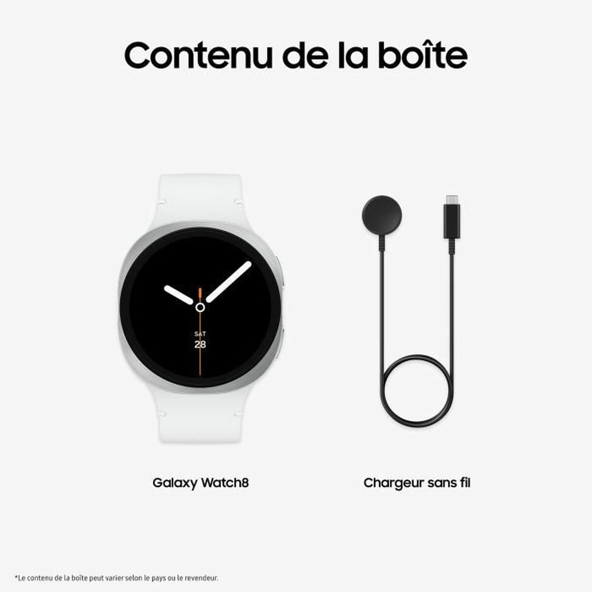 Galaxy Watch8 44M 4G Argent