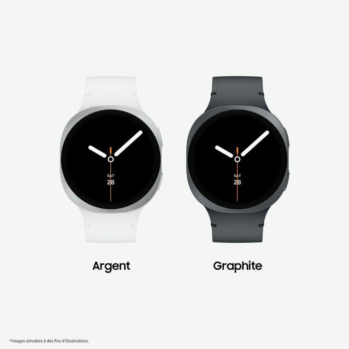 Galaxy Watch8 44M 4G Argent