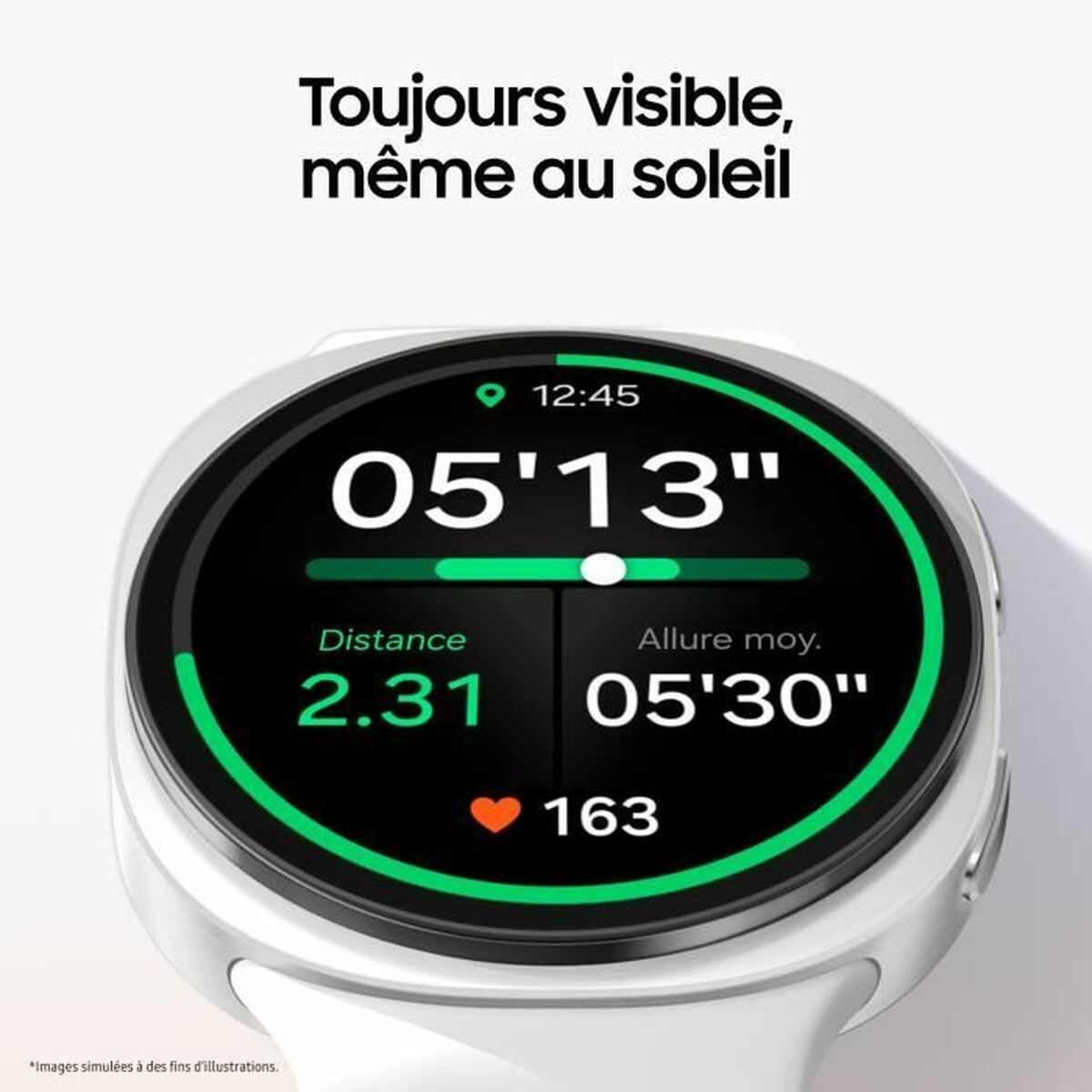Galaxy Watch8 44M 4G Argent
