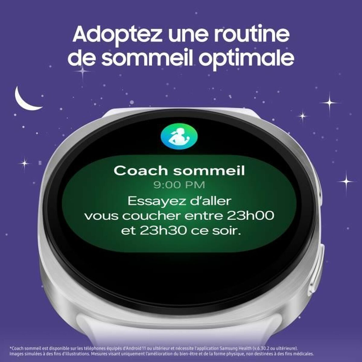 Galaxy Watch8 44M 4G Argent