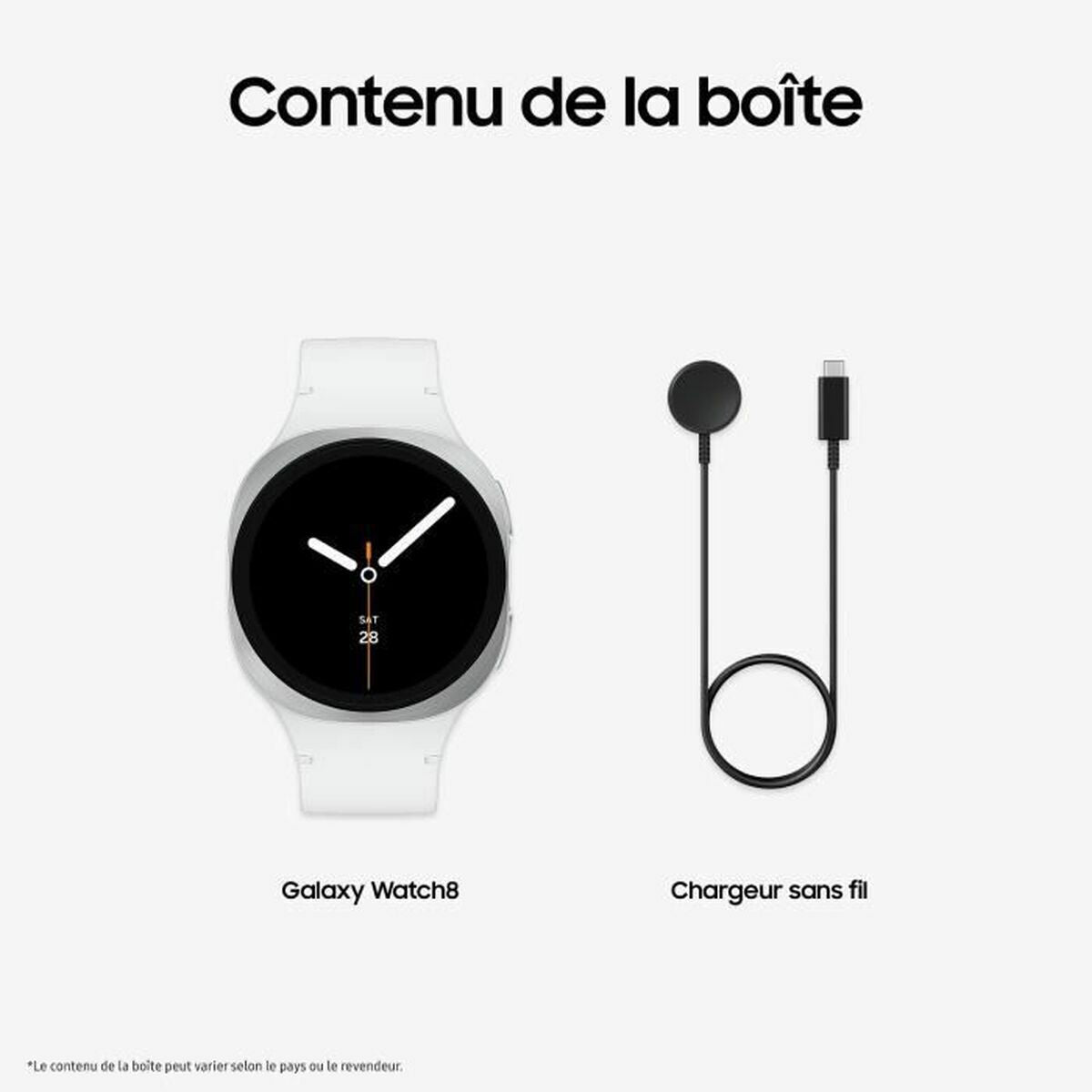 Galaxy Watch8 40M 4G Argent