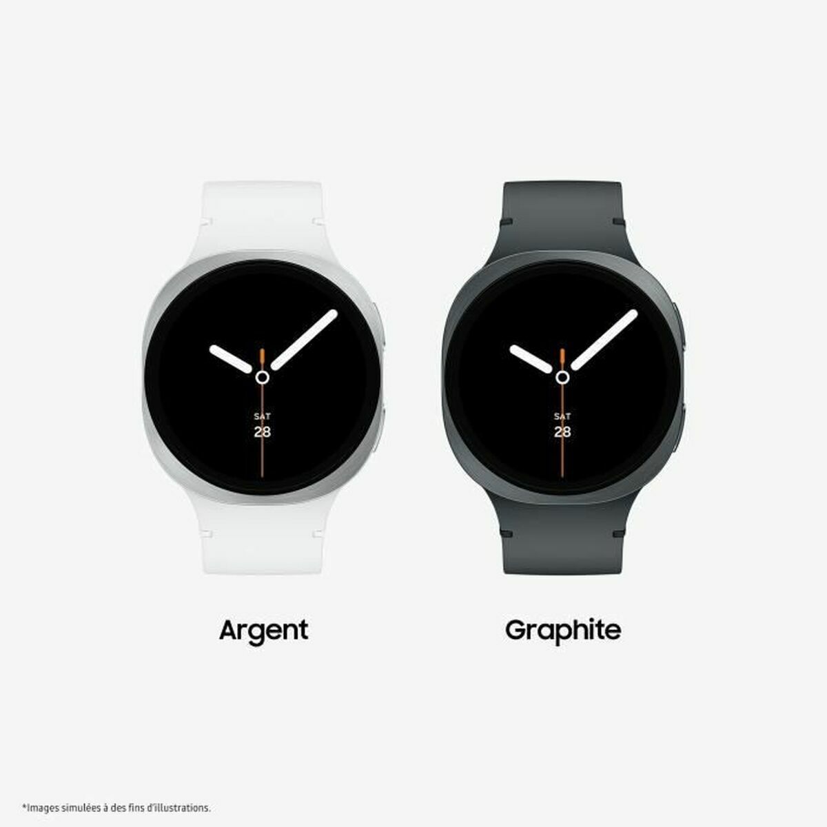 Galaxy Watch8 40M 4G Argent
