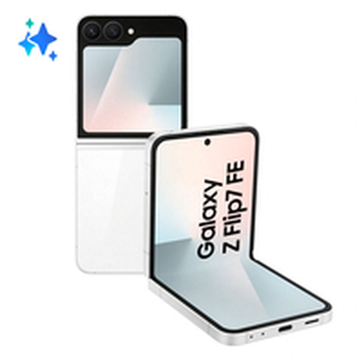 Samsung F761 Galaxy Z FLIP 7 FE 5G (6.7'' - 256 Go, 8 Go RAM) Blanc