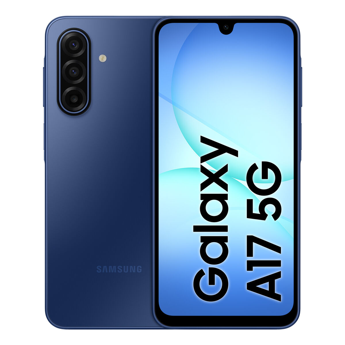"Samsung Galaxy A17 5G 17 cm (6.7"") Double SIM hybride USB Type-C 8 Go 256 Go 5000 mAh Bleu"