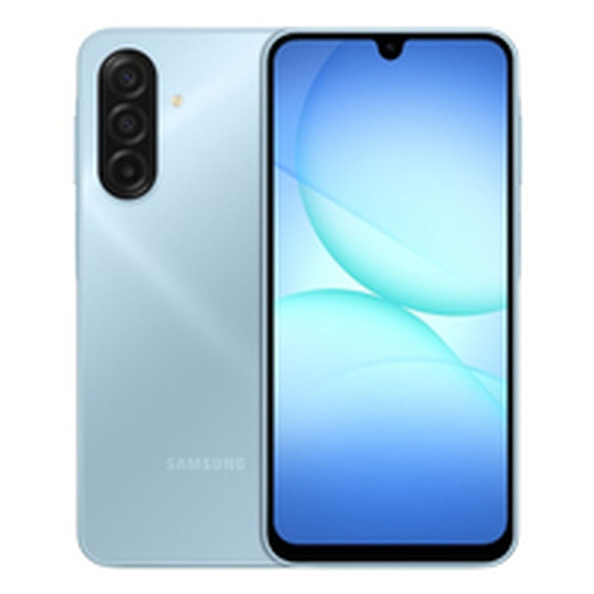"Samsung Galaxy A17 17 cm (6.7"") Double SIM hybride 4G USB Type-C 8 Go 256 Go 5000 mAh Bleu clair"
