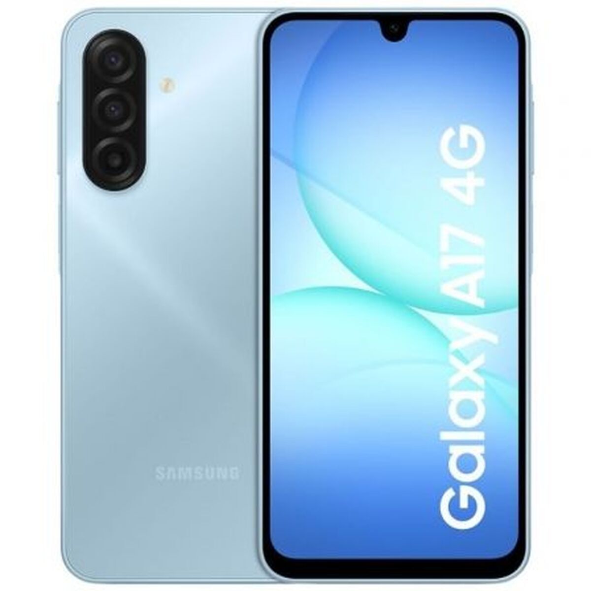 "Samsung Galaxy A17 17 cm (6.7"") Double SIM hybride 4G USB Type-C 8 Go 256 Go 5000 mAh Bleu clair"