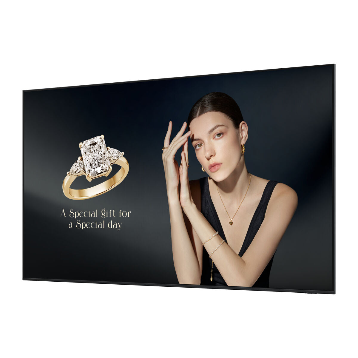 SAMSUNG QH115F-X 115p Smart Signage UHD/4K 16:9 Smart Signage QLED Non-glare 1000nits 60W Speakers Slim chassi DP 1.2 3xHDMI 2.0