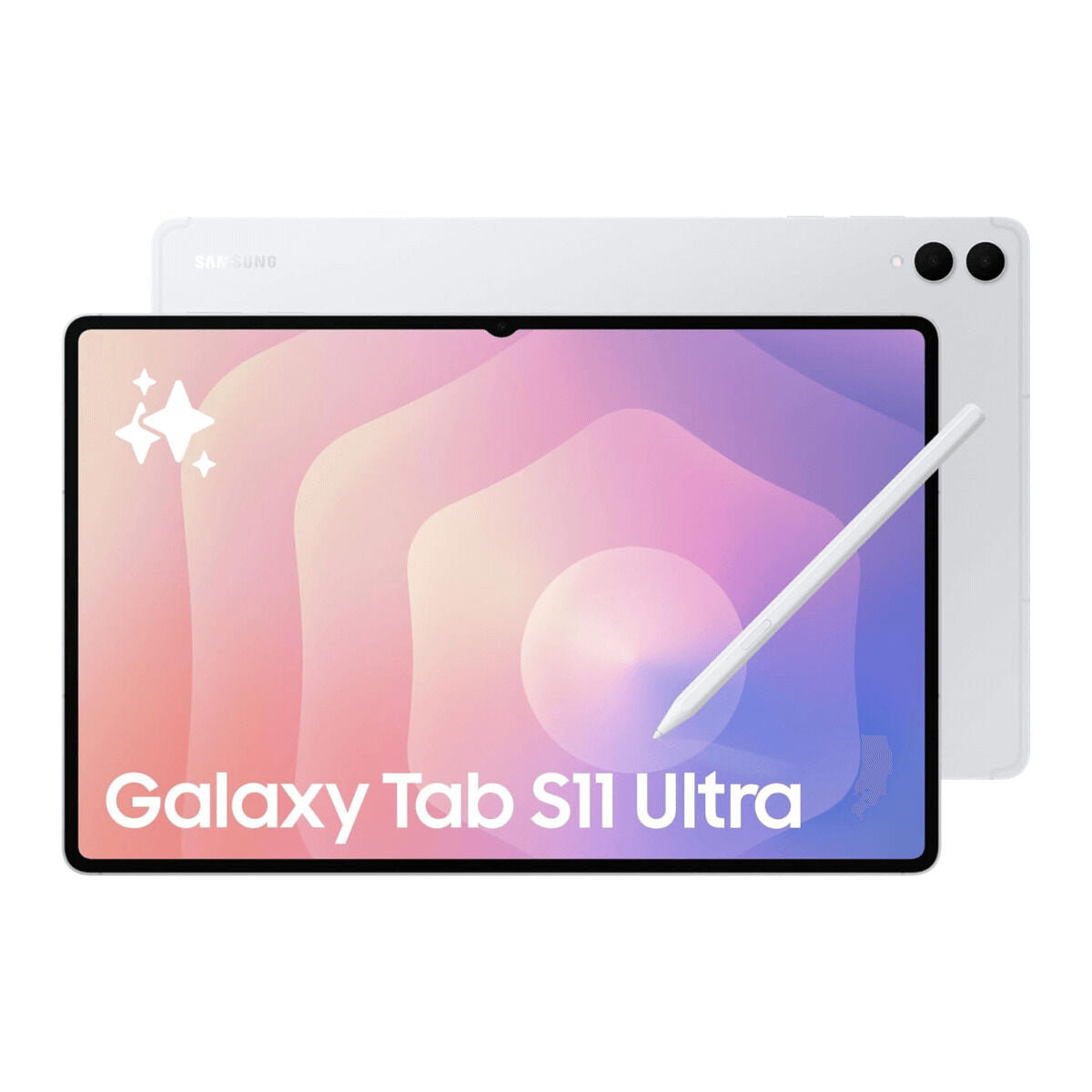 "Samsung Galaxy Tab S11 Ultra SM-X936B 5G LTE-TDD & LTE-FDD 256 Go 37,1 cm (14.6"") 12 Go Wi-Fi 7 (802.11be) Argent"