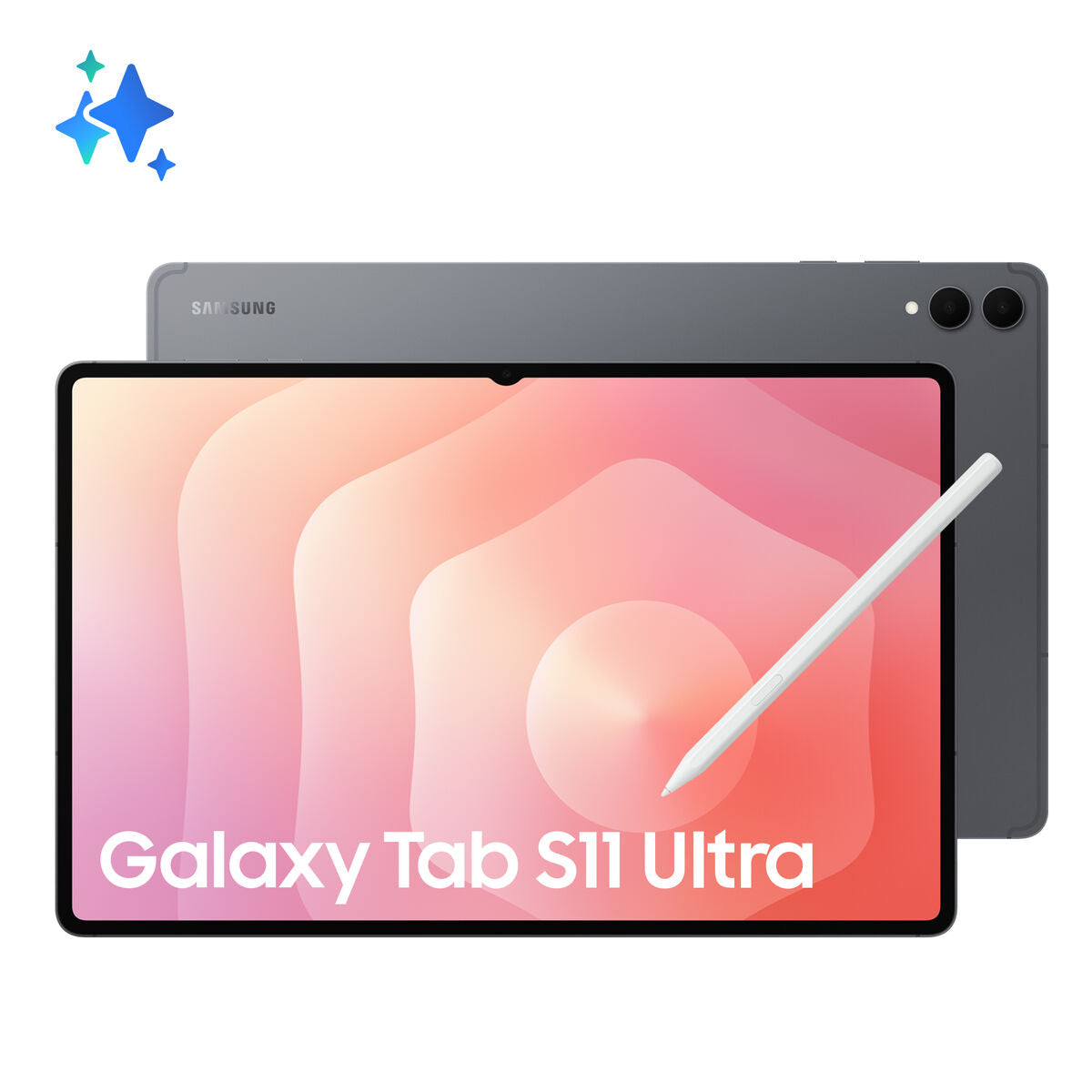 "Samsung Galaxy Tab S11 Ultra 256 Go 37,1 cm (14.6"") 12 Go Wi-Fi 7 (802.11be) Gris"