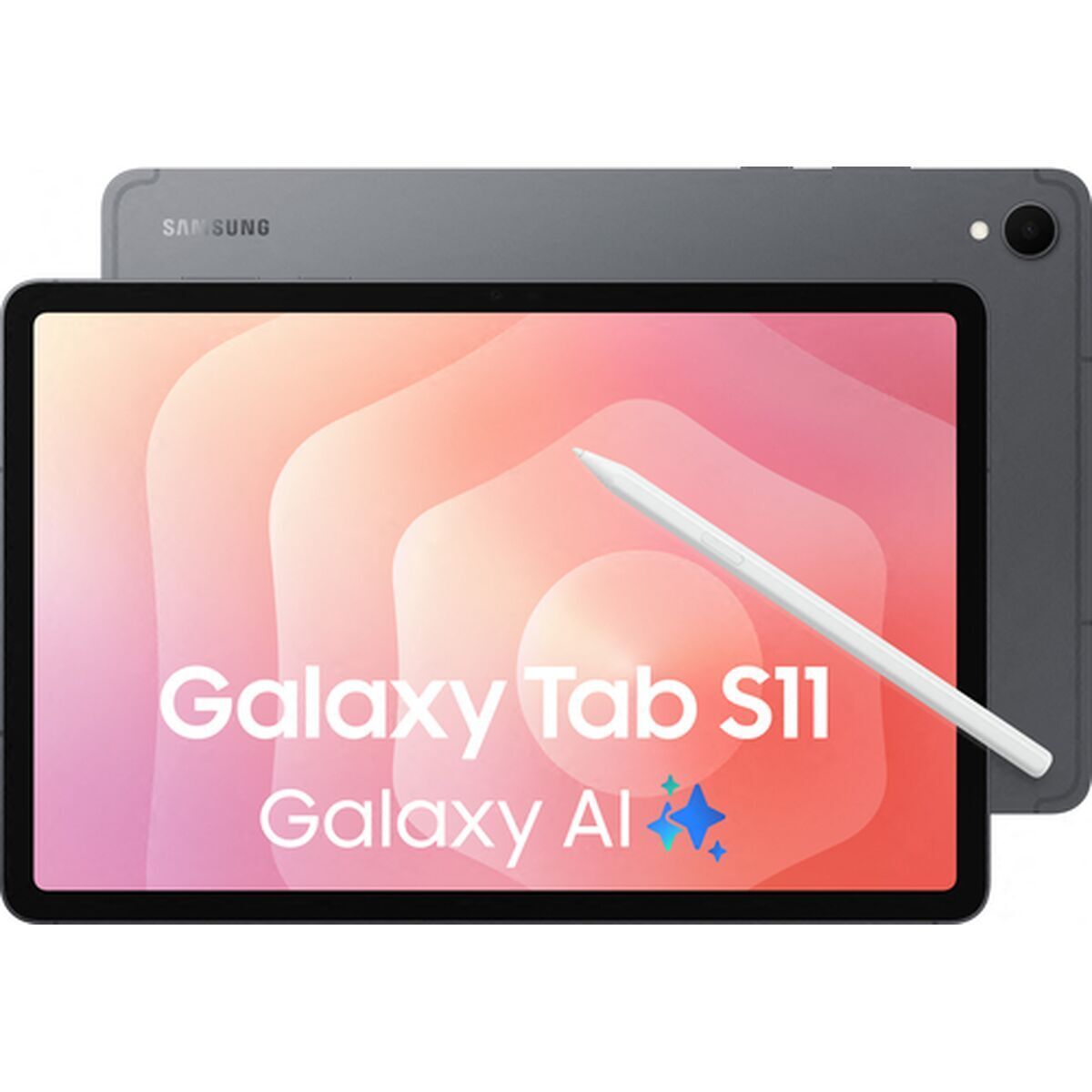 "Samsung Galaxy Tab S11 5G LTE-TDD & LTE-FDD 128 Go 27,9 cm (11"") 12 Go Wi-Fi 6E (802.11ax) Gris"
