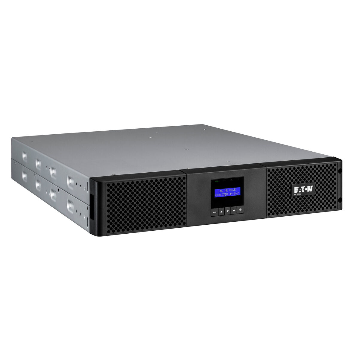 Eaton 9E3000IR alimentation d'énergie non interruptible Double-conversion (en ligne) 3 kVA 2700 W 7 sortie(s) CA
