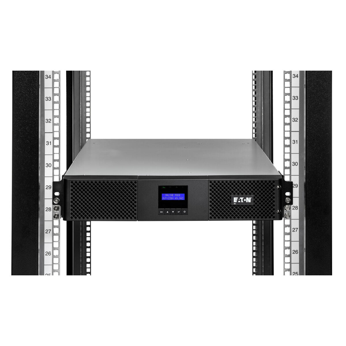 Eaton 9E3000IR alimentation d'énergie non interruptible Double-conversion (en ligne) 3 kVA 2700 W 7 sortie(s) CA