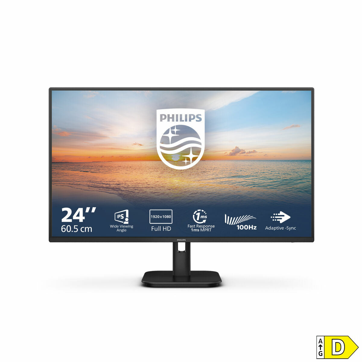PHILIPS 24E1N1100A/00 - écran LED - 24"-1920 x 1080 Full HD (1080p) @ 100 Hz - IPS - 250 cd/m² - 1300:1 - 1 ms - HDMI, VGA - HP