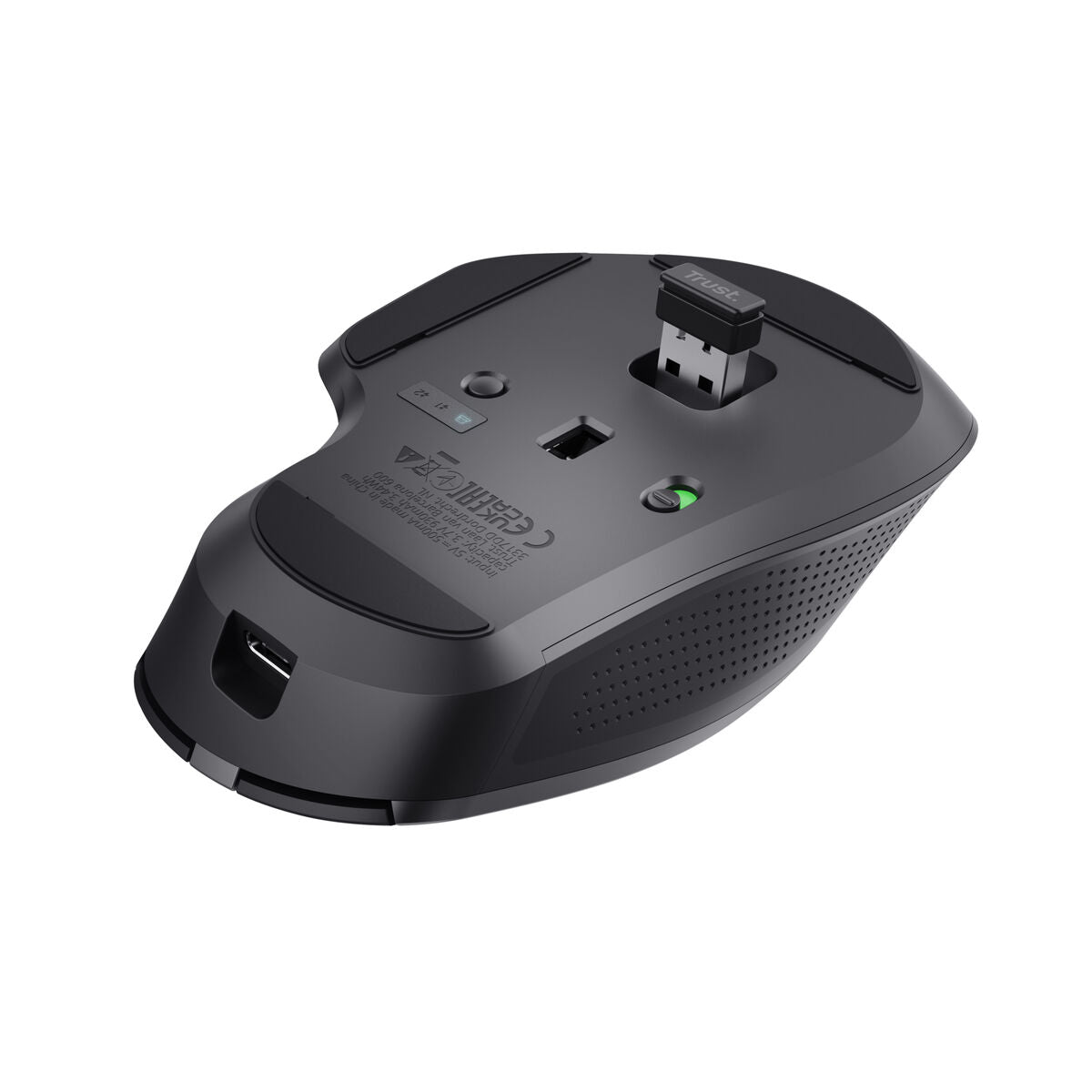 TRUST Souris sans fil OZAA II multi-connexion - Noire