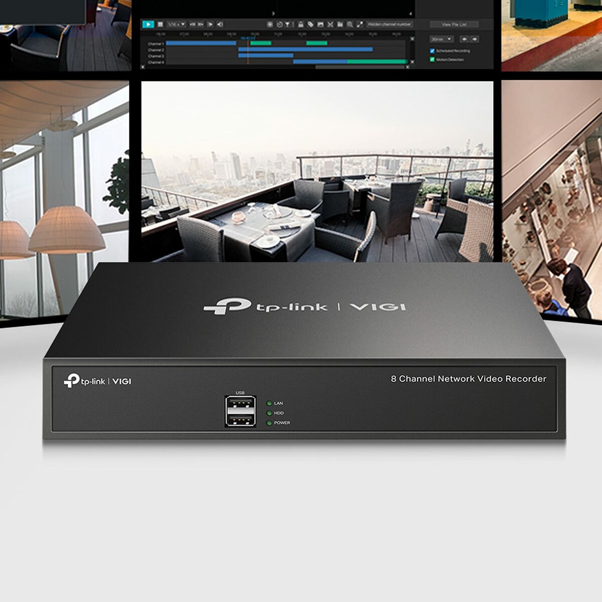 TP-LINK 4 Channel Network Video Recorder