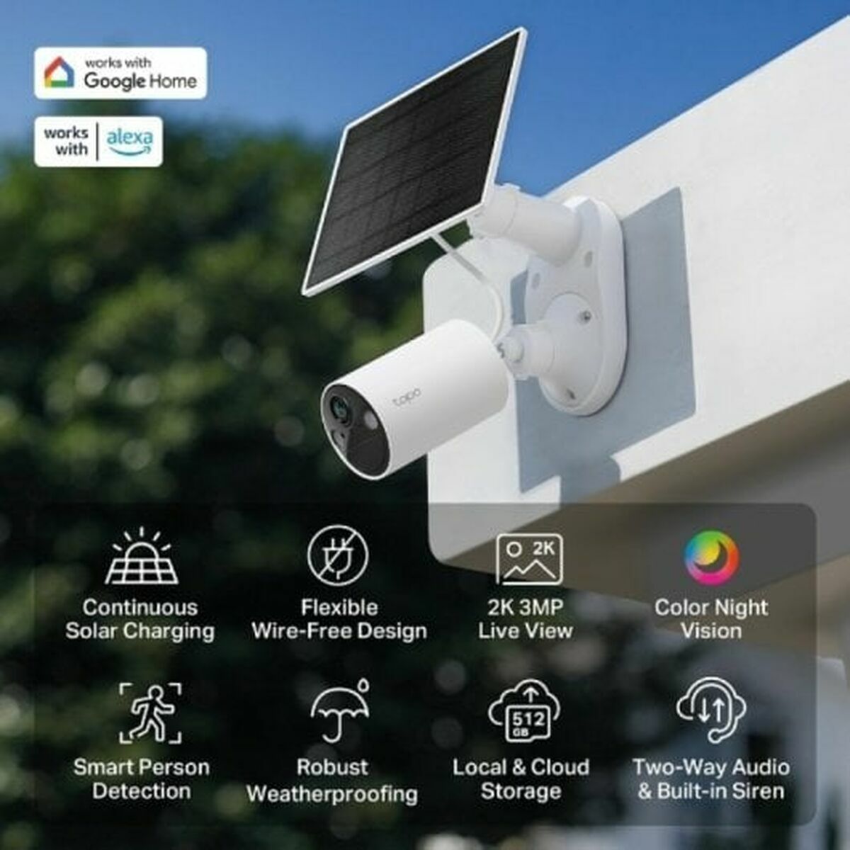 TP-LINK TC82 KIT BatteryCam+Pannello Solare
