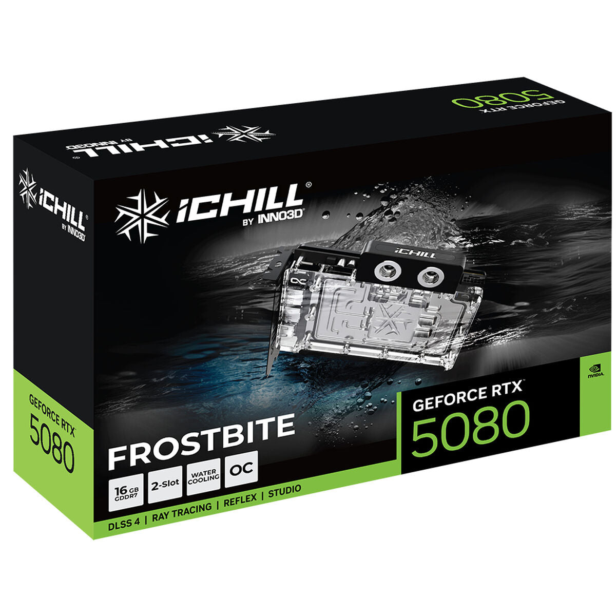 INNO3D GeForce RTX 5080 iChill Frostbite 16GB GDDR7 DLSS4
